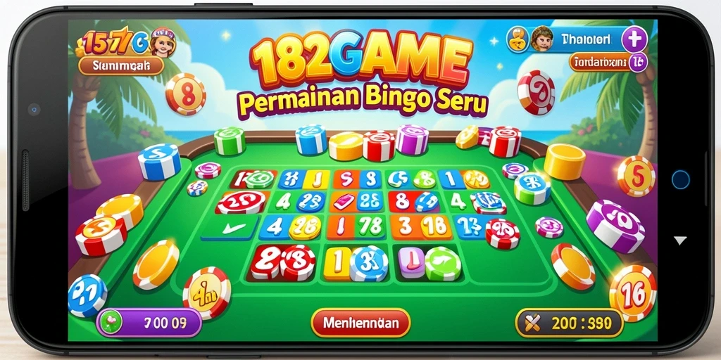 Screenshot gameplay bingo yang menarik dari 182GAME.