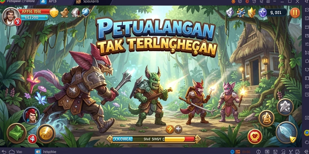 Screenshot gameplay API36 yang mendalam dan menantang.
