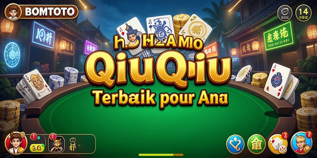 Tampilan permainan QiuQiu yang menarik dan interaktif.
