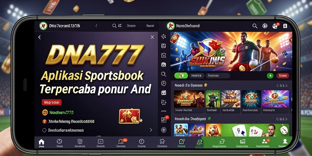 Tampilan gameplay menarik di aplikasi Sportsbook DNA777.