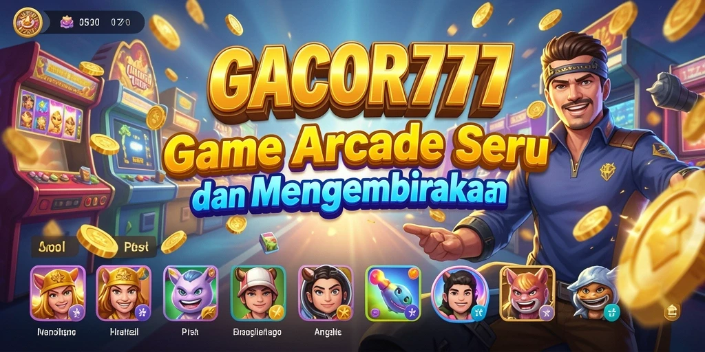 Tampilan gameplay GACOR777 yang penuh warna dan seru.