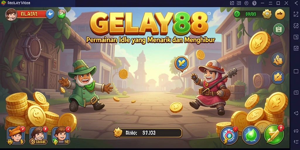 Tampilan gameplay GELAY88 yang menampilkan keseruan permainan Idle.