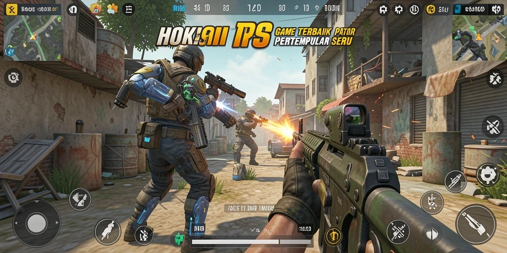 Screenshot HOKI9 memperlihatkan aksi pertempuran seru dan grafis yang menakjubkan.