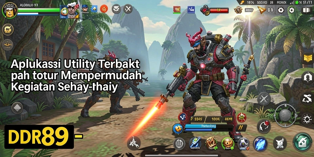 Tampilan aplikasi IDR89 yang user-friendly dan fungsional.