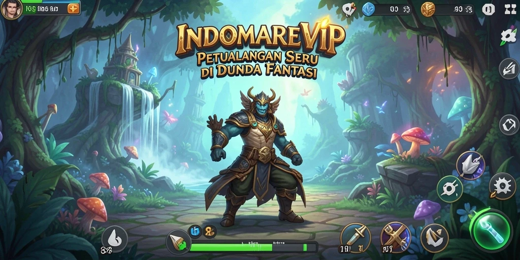 Gameplay seru dari INDOMAREVIP dengan elemen petualangan yang mendalam.