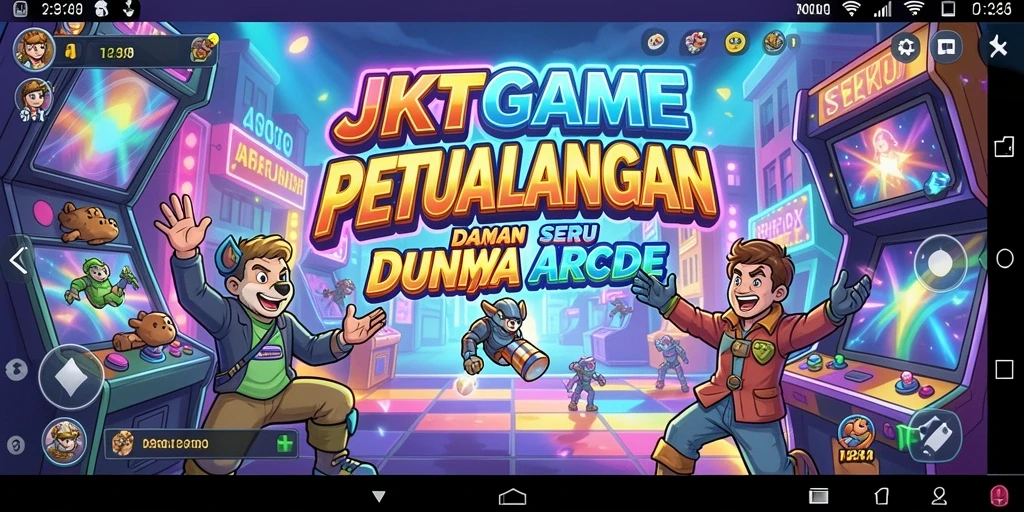 Tampilan gameplay seru JKTGAME dengan berbagai rintangan menantang.