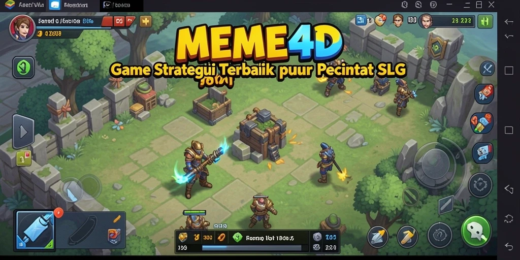 Tampilan permainan <strong>MEME4D</strong> yang memukau dan penuh strategi.