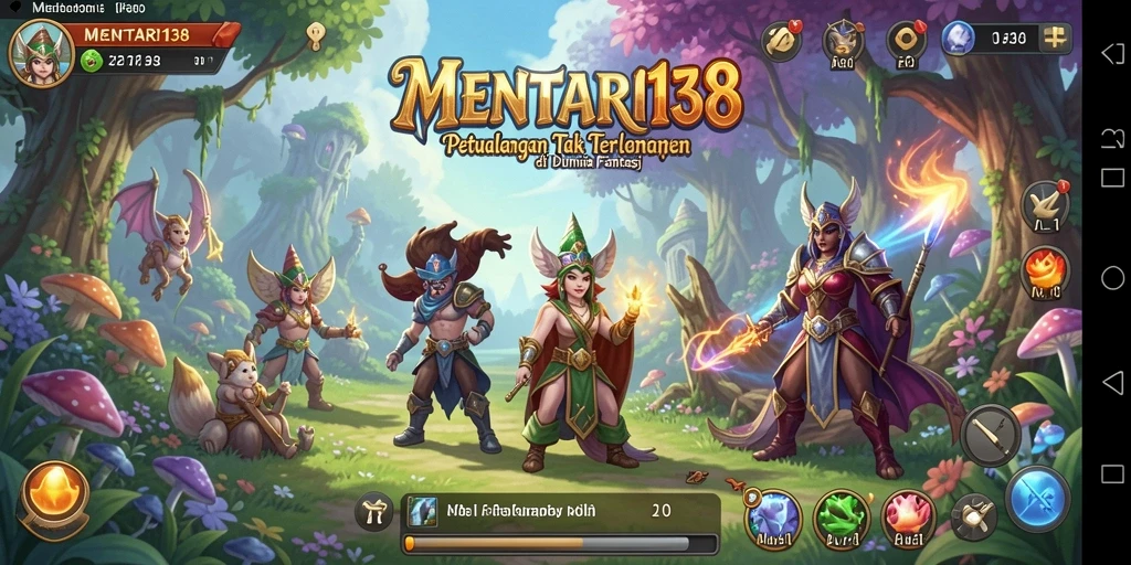 Screenshot gameplay MENTARI138 menampilkan petualangan menarik dan grafis menawan.