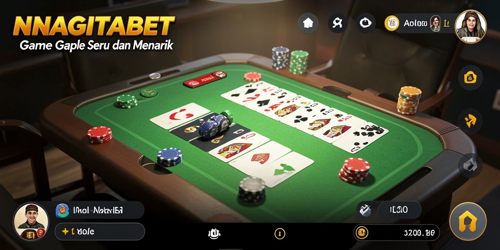 Tampilan gameplay NAGITABET yang menarik dengan suasana kompetitif.