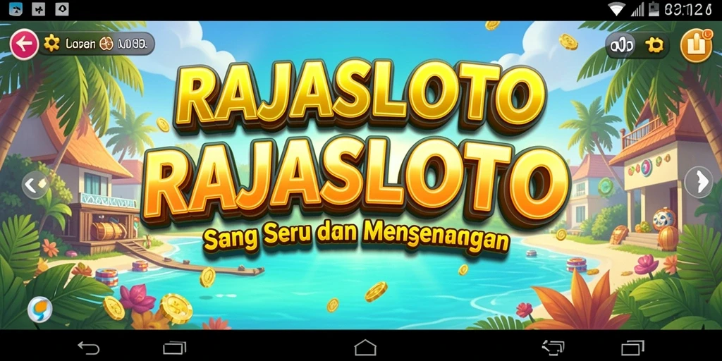Tampilan seru dari gameplay RAJASLOTO yang mengasyikkan.