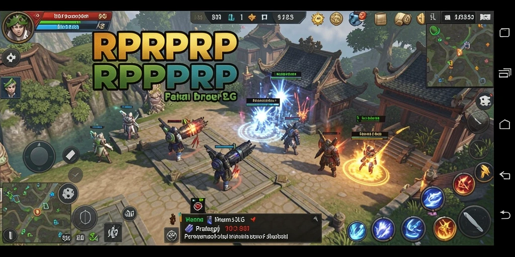 Gameplay seru dalam RPRPRP dengan strategi mendalam.