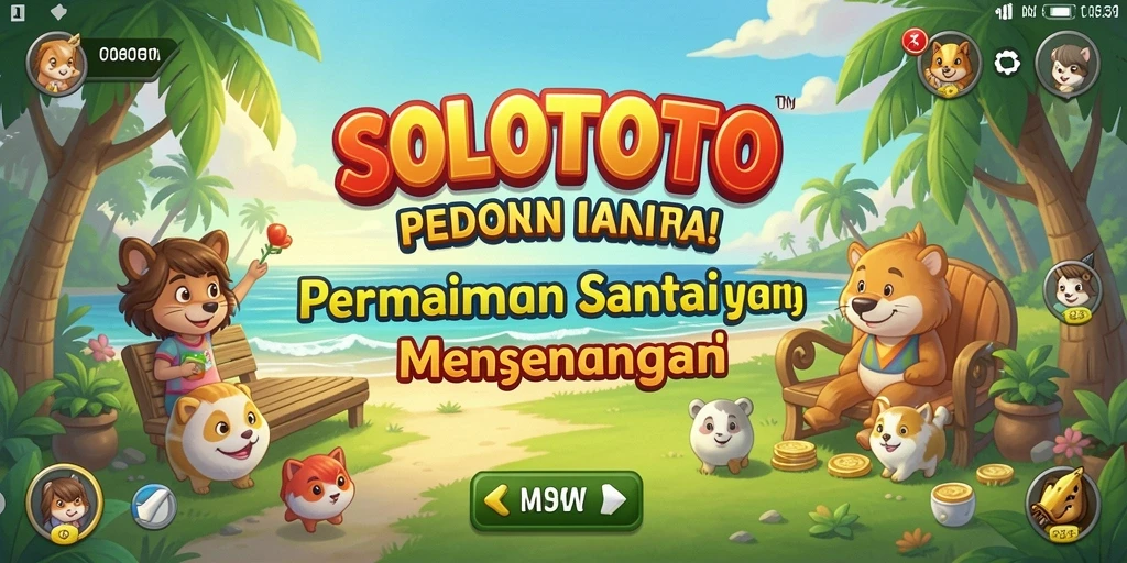 Tampilan gameplay SOLOTOTO yang menyenangkan dan interaktif.