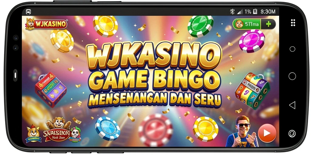 Tampilan menarik dari gameplay Bingo di WJKASINO.